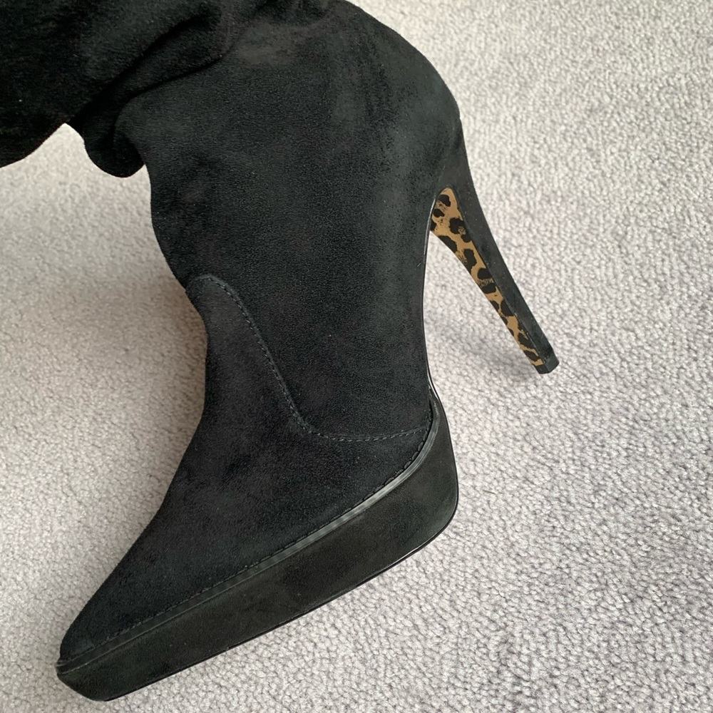 Colin Stuart suede platform boots - Picture 3 of 7